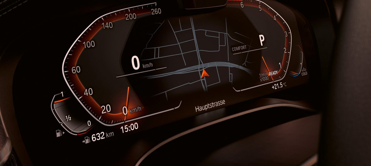 BMW Live Cockpit Professional BMW 6er Gran Turismo G32 2020 Interieur