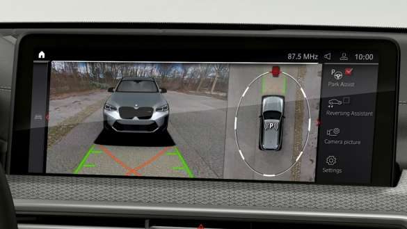 BMW X4 M Automobile F98 G02 LCI Facelift 2021 Parking Assistant Plus Control Display